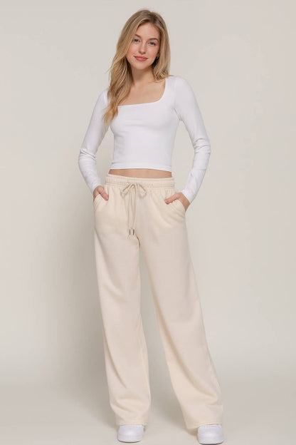 Belle Wide Leg Bottoms